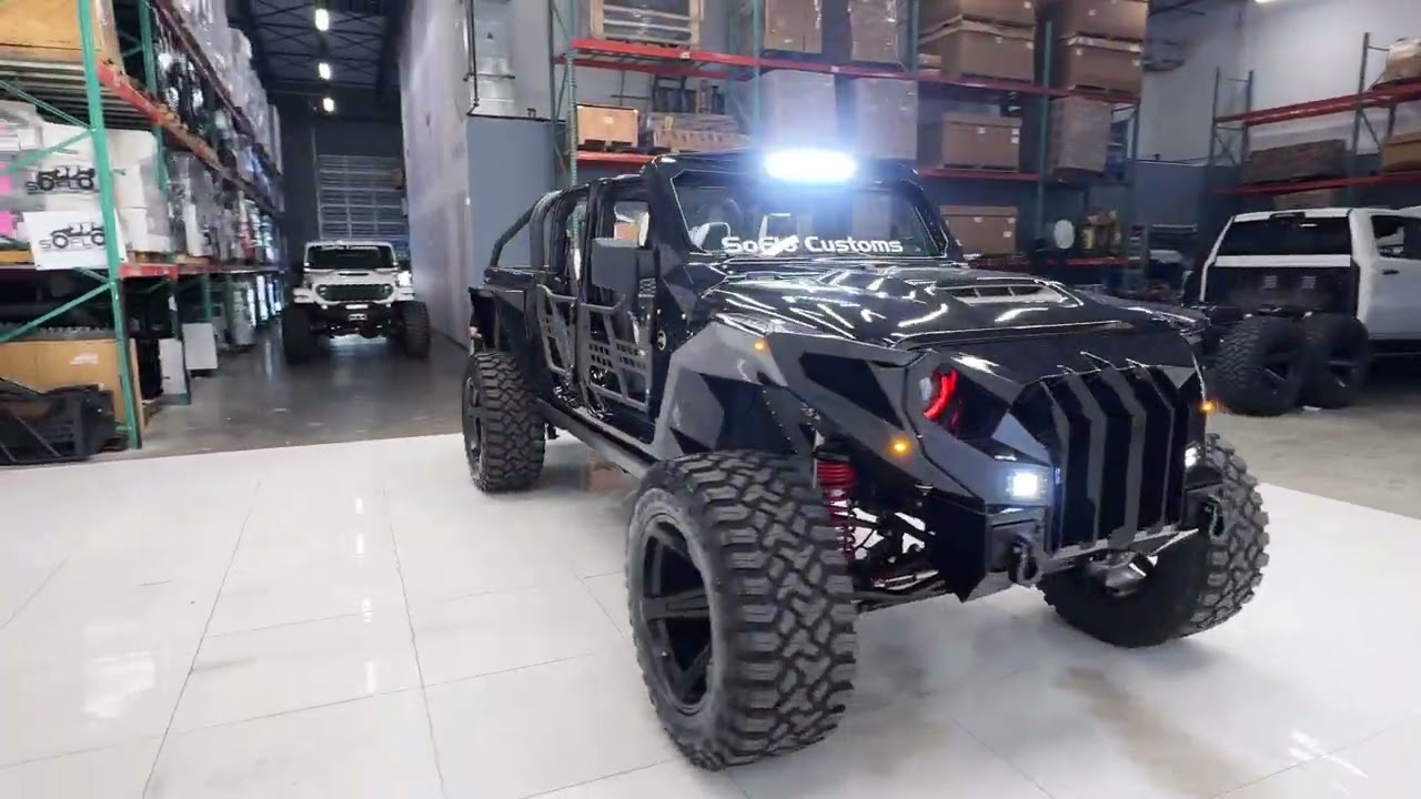 2025 Jeep Gladiator Spartan Gloss Black - Stock# 547744