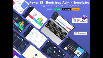 Creative Dashboard Design in RTL Style Light of Power BI Admin