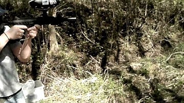 Tippmann US Army Carver One CO2 Efficiency Test (polished internals)