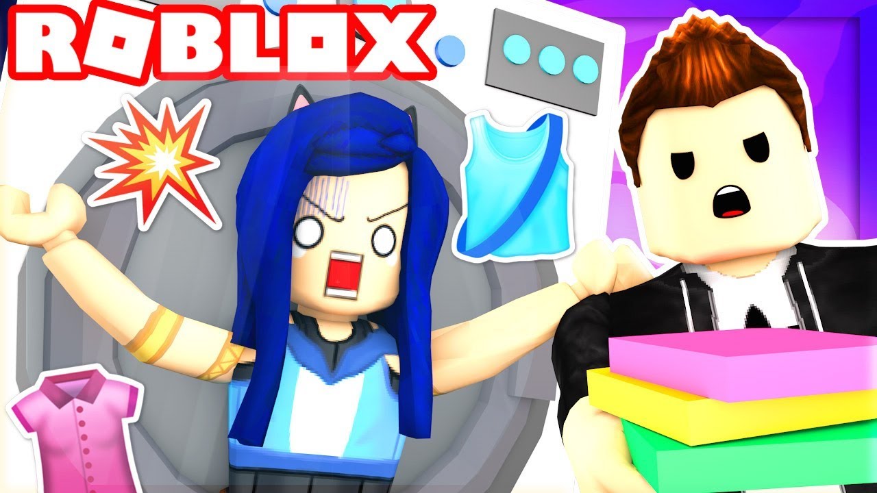 He Want S To Turn Us Into Clothes Escape The Laundromat In Roblox Youtube - roblox challenge who hates doing laundry the most escape