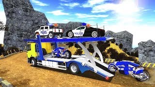OffRoad Police Transport Trailer Truck (by Magnet Mind Studios) Android Gameplay [HD] screenshot 1