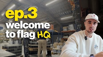 Episode 3 | Our FIRST Tour of HQ | raising the flag