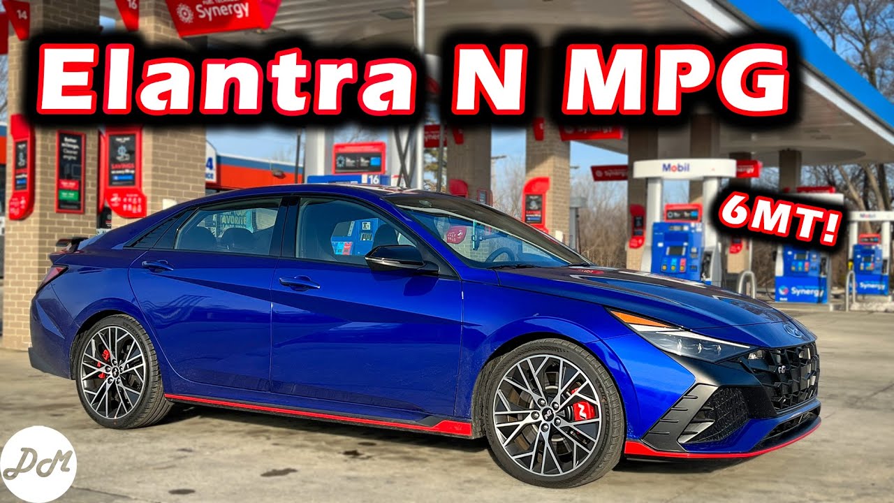 2023 Hyundai Elantra N 6MT – MPG Test | Real-world Highway Fuel Economy ...