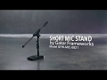 Gator Frameworks GFW-MIC-0821 Short Mic Stand