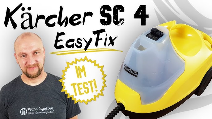 Karcher SC4 Easyfix Cylinder Steam Cleaner Review 