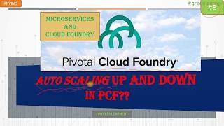 Pivotal Cloud Foundry #8 || Auto scaling with PCF || Auto Scaling of Microservices || Green Learner screenshot 5