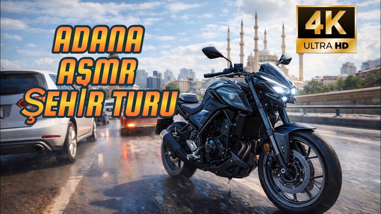 Adana Şehir Turu ASMR | 4K | DJI 