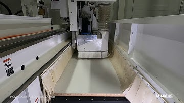 HOMAG CENTATEQ N-500 CON2R Nested-Based Flat-Table CNC Router