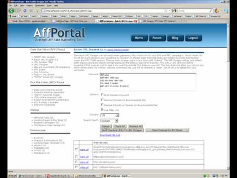 aff portal batch url scraper vid.flv