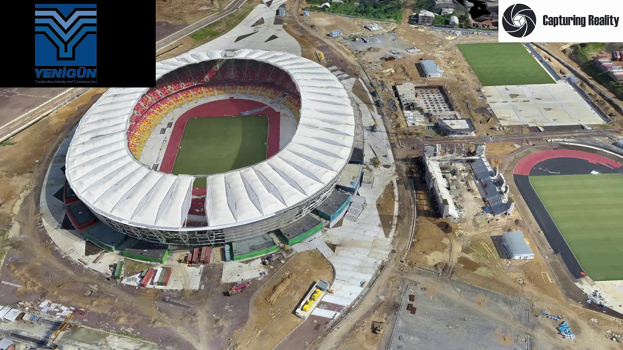 Japoma Stadium 3D with Photogrammetry