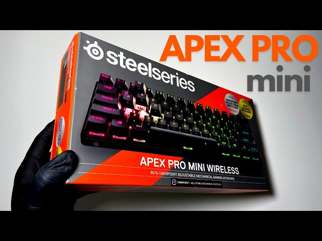 Apex Pro Mini Wireless Gaming Keyboard Unboxing - ASMR 