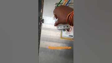 RCCB Testing... How to check RCCB, this is only work on Leakage Current... Like Share Subscribe