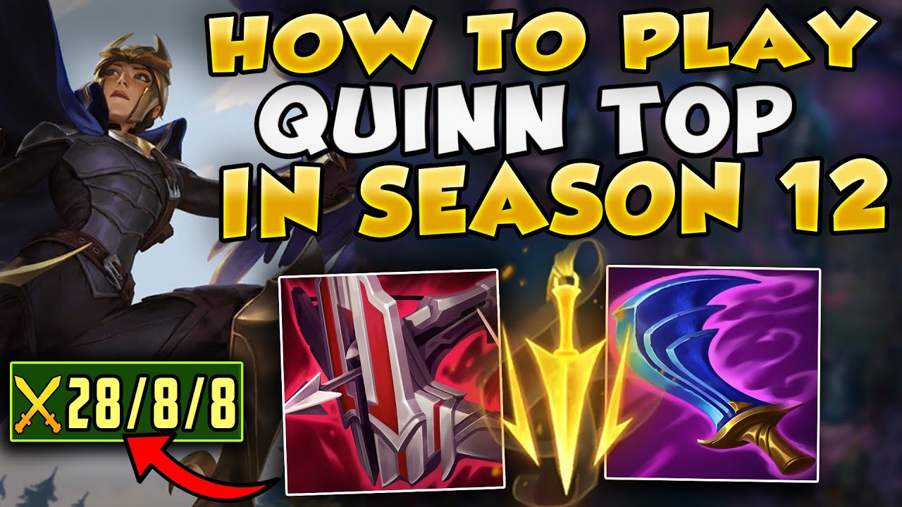 Sygdom sendt Formen THIS LETHAL TEMPO BUILD IS THE BEST WAY TO PLAY QUINN TOP IN SEASON 12  (MASSACRE) -League of Legends - YouTube