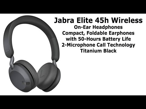 Jabra ELITE 45h Titanium black  Jabra ELITE 45h Titanium black