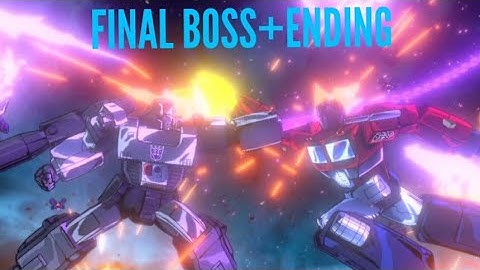 TRANSFORMERS DEVASTATION- FINAL BOSS + ENDING   (PS4)