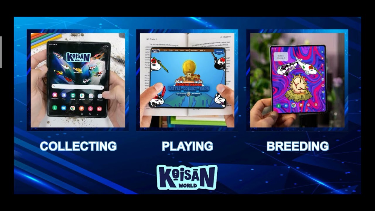 Triple Benefit dari NFT Game "Koisan World" 