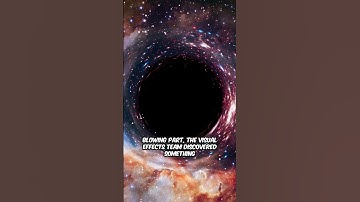 Gargantua in Interstellar-Accurate or Drama? #interstellar #christophernolan #vfx #nobelprize