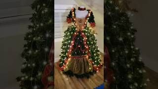 When you LOVE Christmas and ✨Fancy✨Dresses 🎄18th Century Mannequin Tree #christmastree #christmas