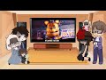 Past Aftons react to FNAF Song: "Breaking Out" by Ben Schuller (Animated Music Video)