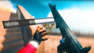 how to get 200 FOV on warzone WITHOUT a tool