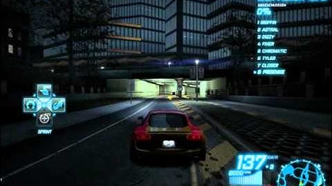 Need for Speed World - (All) Free roam glitches at a race