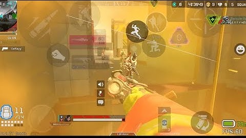 So i clutch for my team 1vs6 Apex Legends Mobile