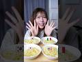 パスタを世界風アレンジして食べ比べ🍝 #asmr #mukbang #pasta #簡単レシピ　#アレンジレシピ