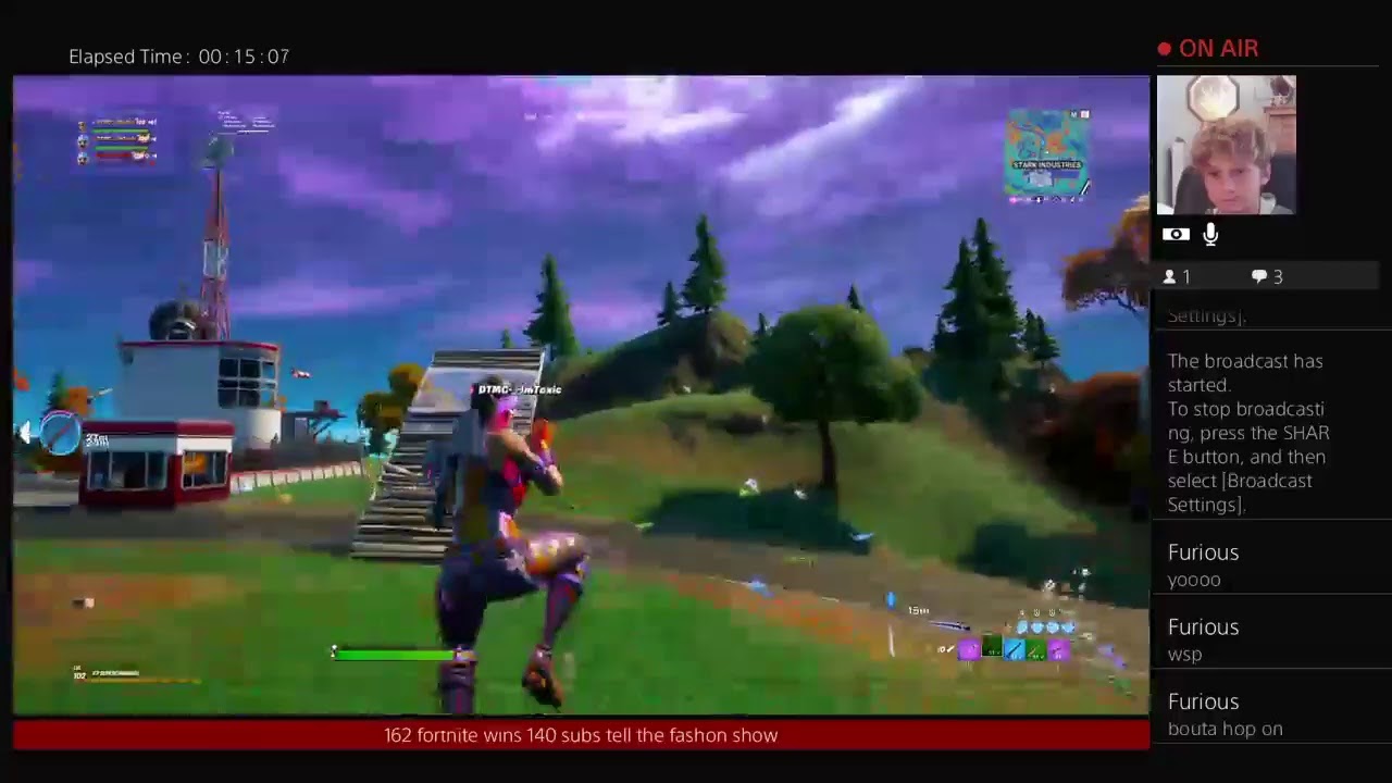 Dtmc-_-warlen Live ps4 fortnite havent played in a while sorry - YouTube