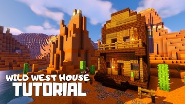 Minecraft: How to Build a Wild West House (Tutorial)
