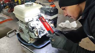 Honda GX Echa HUMO BLANCO!!  Como reparar??