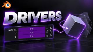 What are drivers and how use them in blender