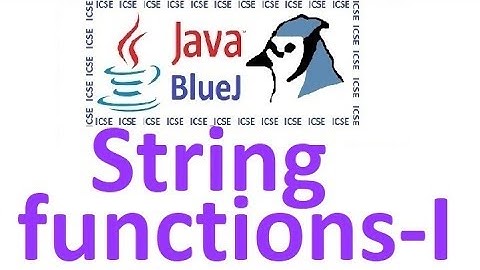 #27 String Handling in Java - Part One