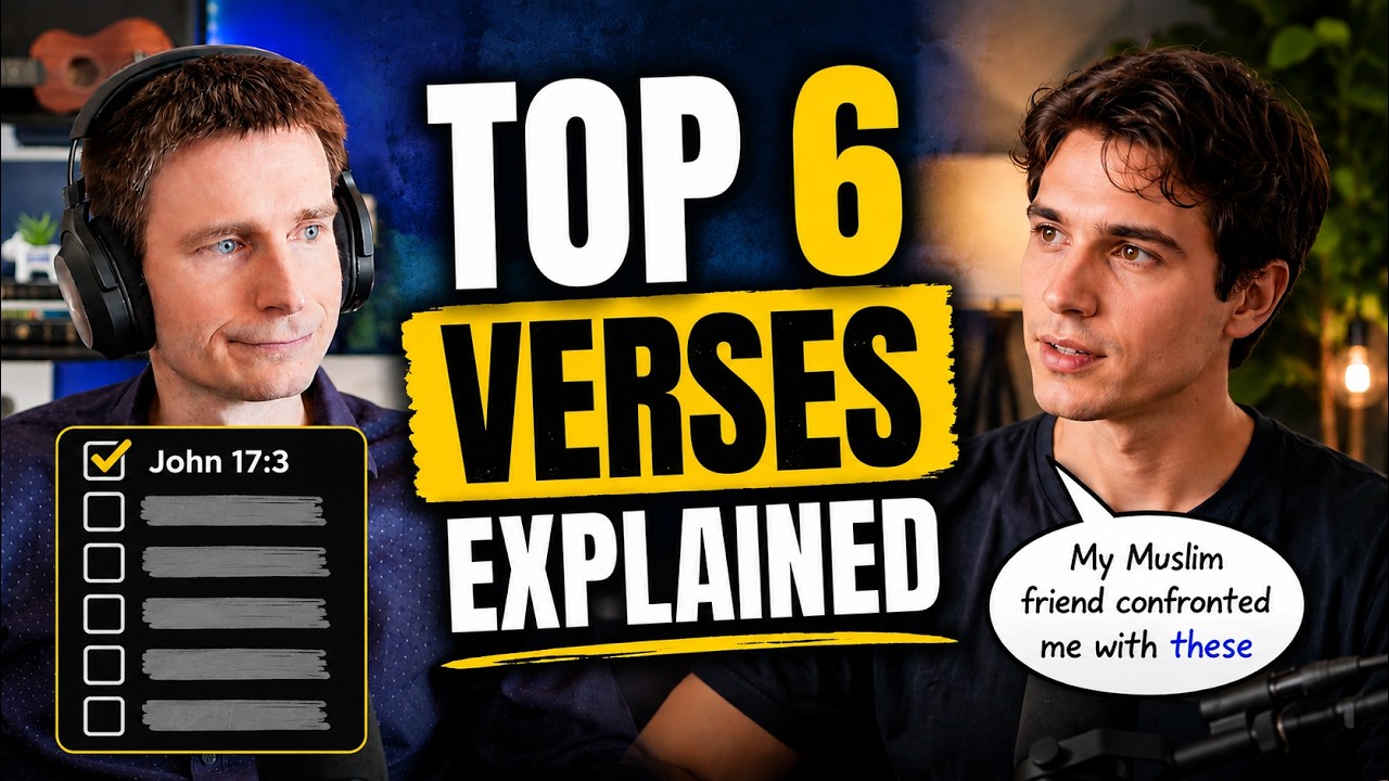 6 Verses Muslims Use To Deny Jesus is God… EXPLAINED!