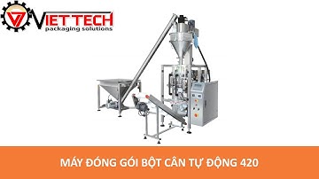 Máy đóng gói bột cân tự động 420 | VIETTECH
