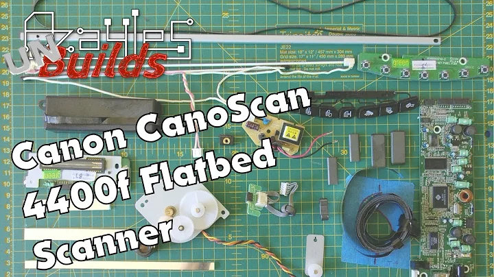 Canon CanoScan 4400F Scanner Teardown