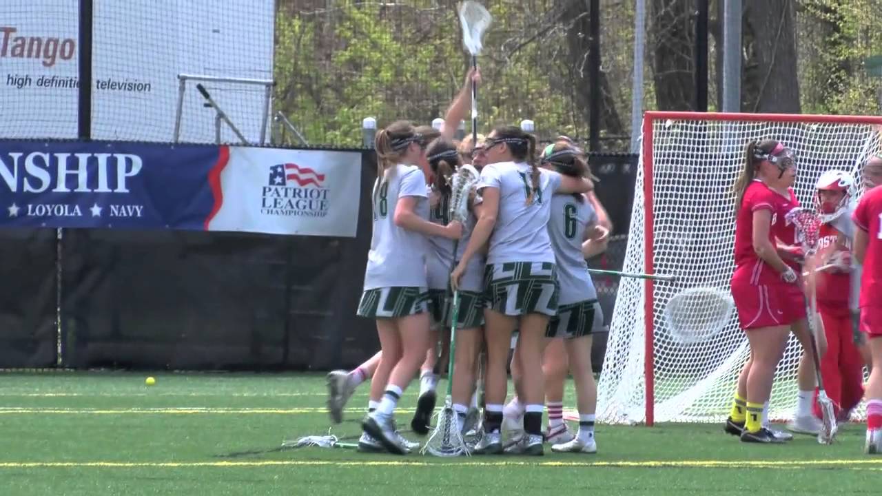 Women's Lacrosse Loyola vs. Boston Patriot League Championship Highlights YouTube
