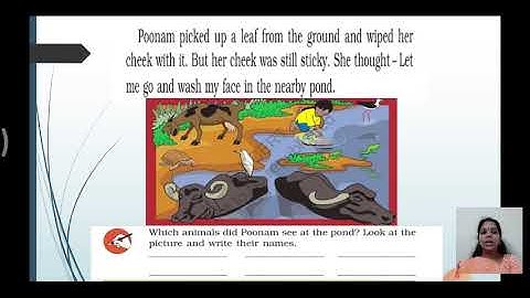 CBSE - 3rd  std EVS Lesson -1  Poonam