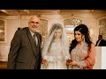Bride’s Emotional Entrance with family - Kinza and Mairaj Nikkah