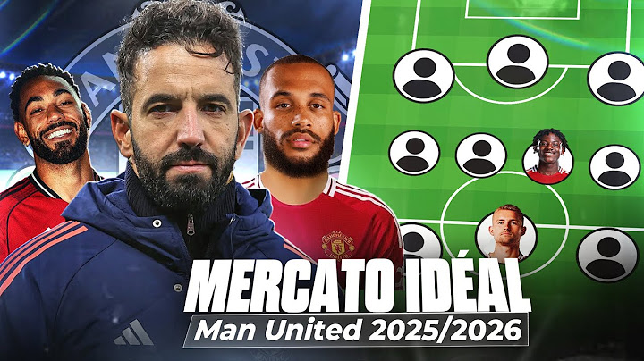 LE MERCATO IDÉAL POUR MANCHESTER UNITED 2025/2026 !