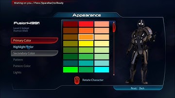 Mass Effect 3 multiplayer character customization