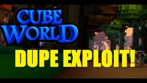 Cube World How to Dupe Your Items