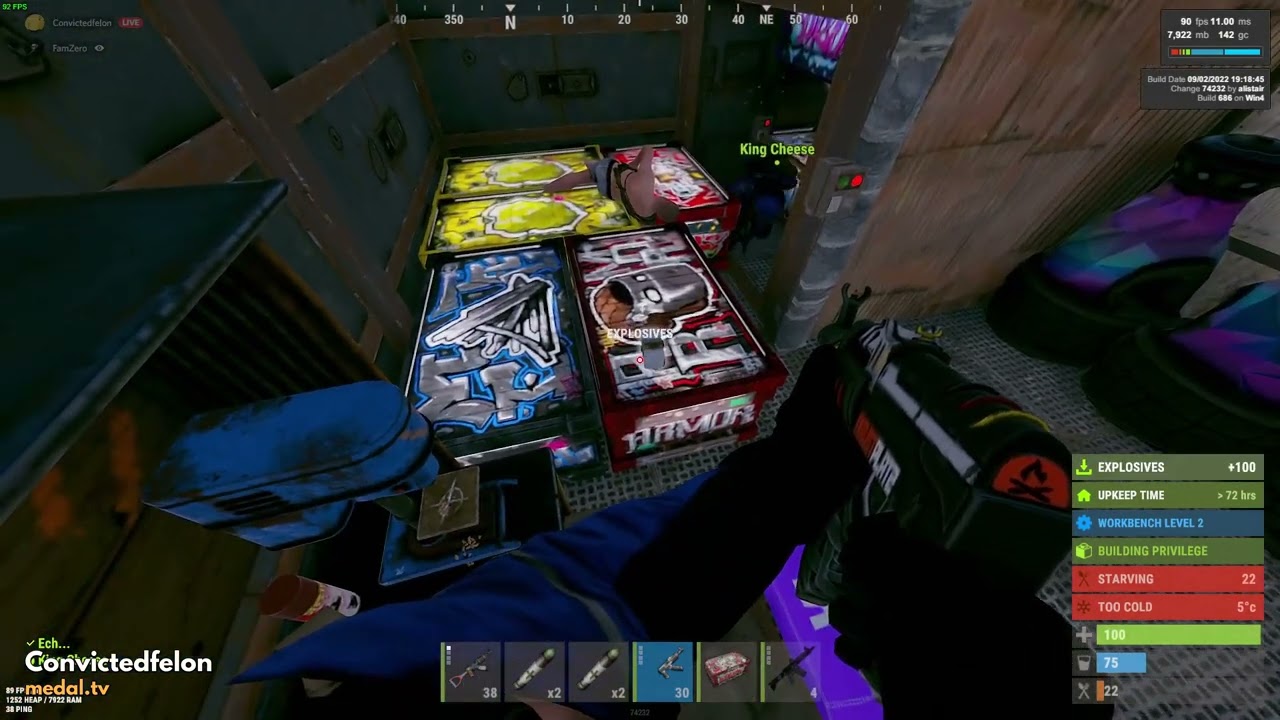 Rusticles - Main Admin Sticky abuse.