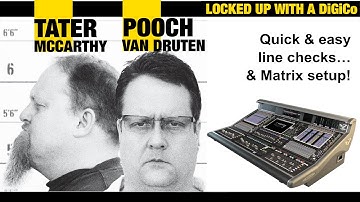 Ken Pooch Van Druten & Kevin Tater McCarthy Locked Up With A DiGiCo Part 3