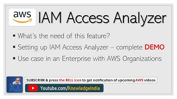 AWS - IAM Access Analyzer DEMO - New Security Feature from AWS | Use with AWS Organizations
