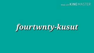 Fourtwnty-kusut lirik