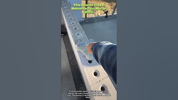 This Special Trowel Makes Perfect Mortar Beds