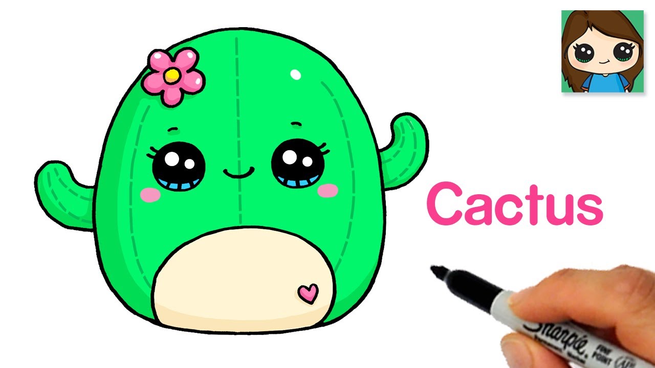 How to Draw Calico Cat, Squishmallow