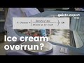 How to measure overrun of ice cream and gelato  gelato expert academy