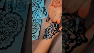 Best of the month mehndi stencils girls easy to aply on hands #stencils #tattoo