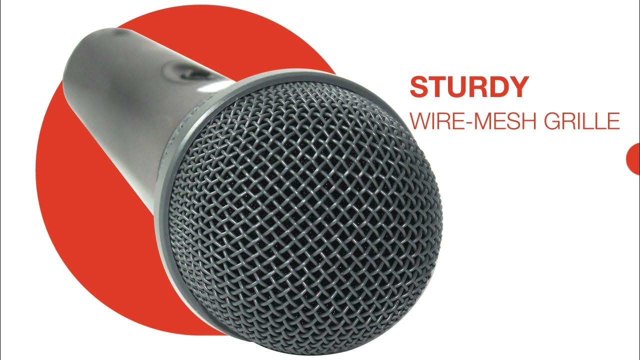 JBL Commercial CSHM10 Dynamic Vocal Microphone Features YouTube